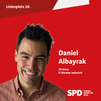 Platz 20 - Daniel Albayrak